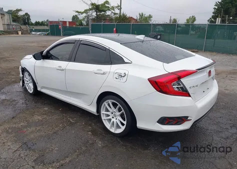 2018 Honda Civic Ex-T z USA, uszkodzony, nr VIN JHMFC1F36JX016669